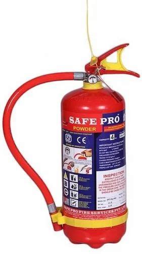 Safe Pro Abc Powder Based Fire Extinguishers For Industrial Use