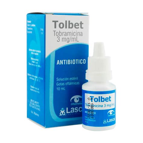 Tolbet Tobramicina 3mgml Solución Oftálmica Estéril De 10 Ml Punto