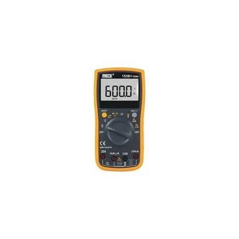 Meco 153B TRMS Digital Multimeter 6000 Counts 3 Digit At Rs 1847