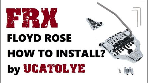 Frx Floyd Rose Tremolo System Installation Unboxing Floyd Rose Sistemi Nasıl Takılır Youtube