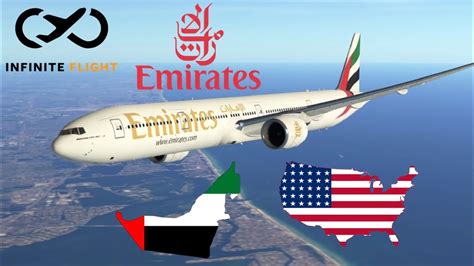 Infinite Flight From Dubai DXB To Miami MIA TIMELAPSE