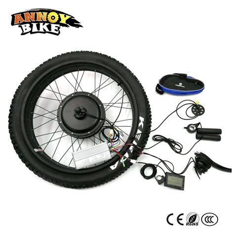 Rear Drive 24 26 4 0 Fat 48v 1500w Motor Electric Fat Bike Conversion