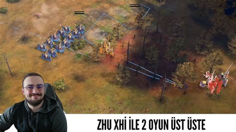 Age of Empires 4 IV RANKED ZHU XHİ 2 oyun üst üste YouTube