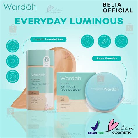 Belia Wardah Everyday Luminous Liquid Foundation Spf Ml Everyday