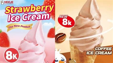 Daftar Harga Menu Mixue Ice Cream Tea Mulai Dari Rp 8 Ribuan Aja Es