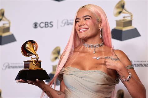 Karol G Hace Historia En Los Grammy Billie Eilish Triunfa En Canci N