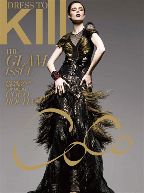 Coco Rocha Magazine Cover