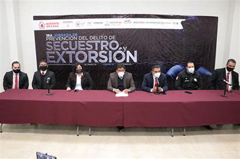 Inician Ssp Y Municipio Primera Jornada De Prevención Del Delito De Secuestro Y Extorsión En