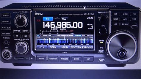 Here Is Icom S Latest Radio The New Ic Youtube