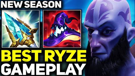 Rank Best Ryze In New Season Amazing Gameplay League Of Legends