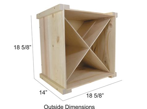 Wooden Wine Storage Box - Poole & Sons, Inc.