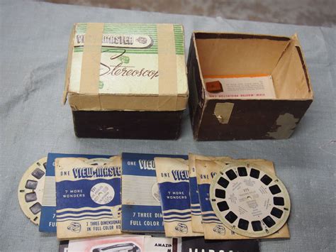 4 Vintage View Masters With Reels