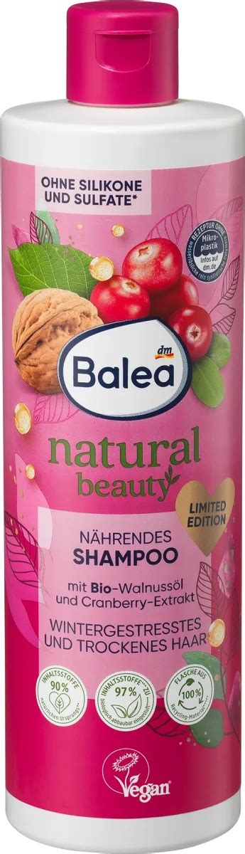 Balea Natural Beauty Nährendes Shampoo ingredients Explained