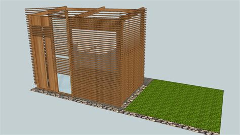 Pergola En Madera 3d Warehouse