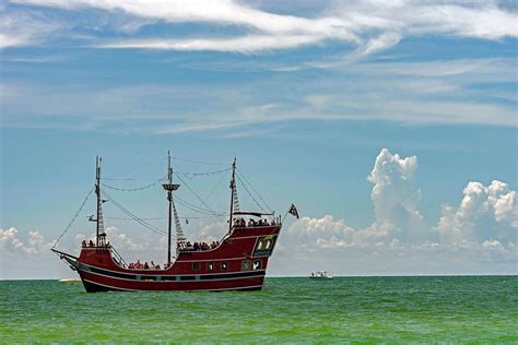 Florida Clearwater Captain Memo S Pirate Cruise Digital Art By