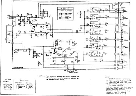 Parametric Equalizer Schematic Diagram Parametric Equali