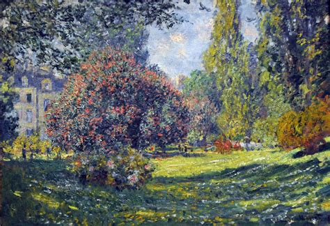 The Parc Monceau Monet 1876 In 2020 Claude Monet Monet