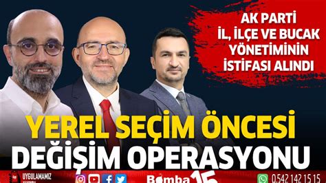 Ak Parti Burdur İl İlçe ve Bucak Yönetiminin istifaları alındı