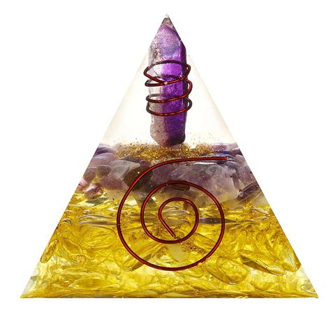 Buy Himalayas Stone Orgone Pyramid Energy Generator Tower Home Reiki