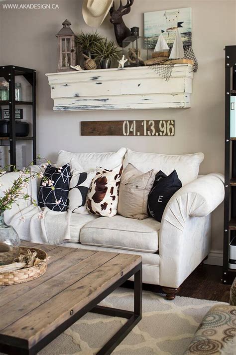50+ Best Farmhouse Living Room Decor Ideas and Designs for 2021