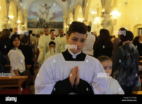 Ramallah Ribera Occidental Territorio Palestino 28 Abr 2019 Los