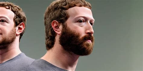 Mark Zuckerberg With Long Beautiful Beards Stable Diffusion