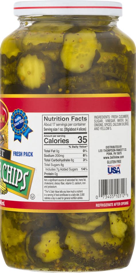 Bellview Sweet Hot Pickles At Debra Masters Blog