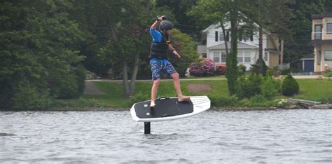 First Ride Lift Efoil Electric Hydrofoil Board Literally Flies Above