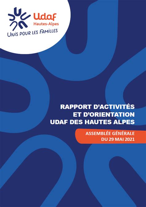 Rapport D Activit Udaf Hautes Alpes