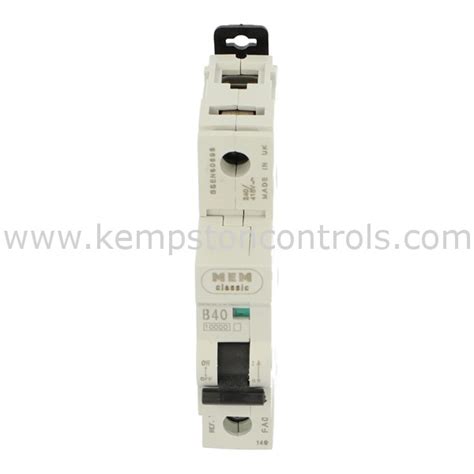 Mem Classic Mbh Memshield Mcb Circuit Breaker A Ka Type B