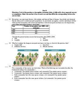 Ap Environmental Science Unit Test The Living World Biodiversity