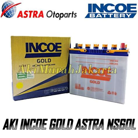 Jual Aki Mobil Nissan Sunny Incoe Gold Astra Ns L Aki Basah V Ah