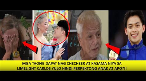 Carlos Yulo Mga Kasama Dapat Sa Kaniyang Tagumpay Lolo Nana Tatay Pero