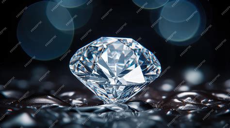 Premium Ai Image Brilliance Of Diamonds Through Stunning Gemstone Visuals