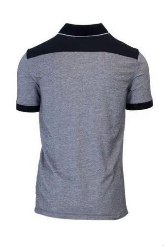 Cotton Plain Men Collar T Shirt Polo Neck At Rs 90 Piece In Ludhiana