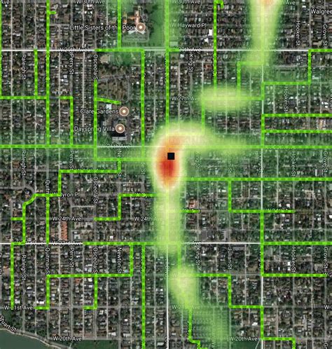 Heat Map Doing Heatmap From Line Data In Qgis Geographic