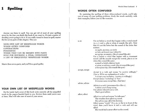 Unit 1 - Words Often Confused