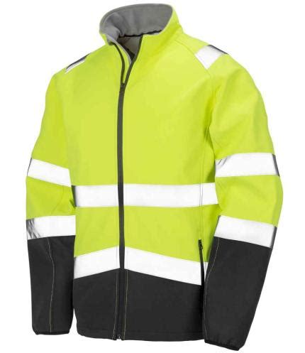 Personalised Hi Vis Softshell Jackets Order Uniform UK Ltd