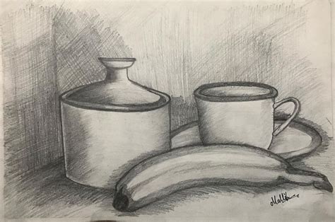 Still Life Pencil Shading 2