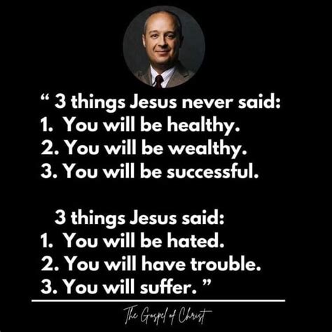 3 Things Jesus Never said!