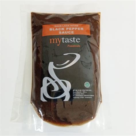 Jual My Taste Black Pepper Saus Lada Hitam 500 Gram Jakarta Timur