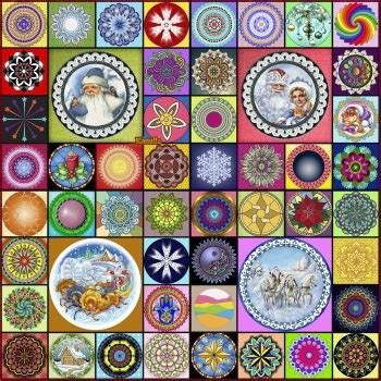 Solve Mandalas Jigsaw Puzzle Online With 440 Pieces