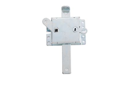 Garage Door Side Lock With Spring Loaded Bolt