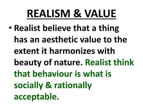 PHILOSOPHY OF REALISM EDUCATION PPT