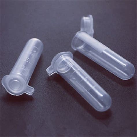 Pcs Micro Plastic Test Tube Centrifuge Vial Snap Cap Container For