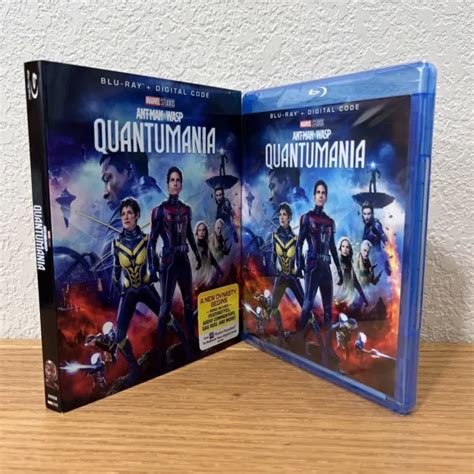 ANT MAN AND THE Wasp Quantumania Blu Ray Digital 2023 Marvel With