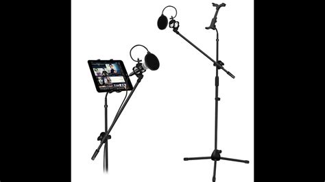 Best Microphone And Tablet Tripod Boom Stand Kit YouTube