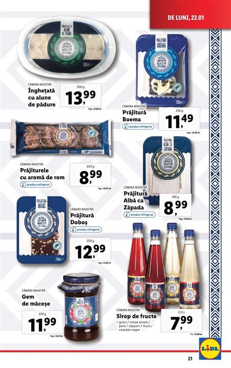 Catalog Lidl 22 Ianuarie 28 Ianuarie 2024 Oferte Revista Lidl