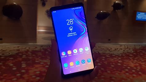 Samsung Galaxy A9 First Impressions The First Quad Camera Phone Is