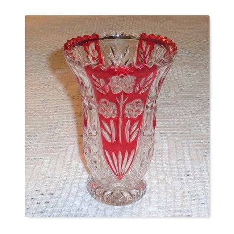 Fifth Avenue Crystal Vase Etsy